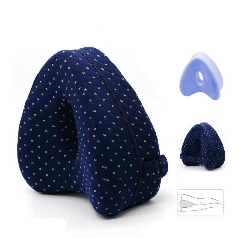 Blissé AlignForm™ Beinkissen aus Memory-Schaum – Herzförmige Kontur zur Entlastung von Hüfte, Rücken und Knie