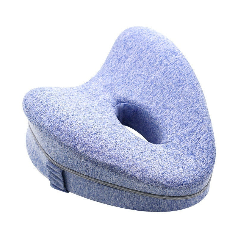 Blissé AlignForm™ Beinkissen aus Memory-Schaum – Herzförmige Kontur zur Entlastung von Hüfte, Rücken und Knie