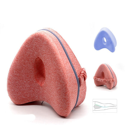 Blissé AlignForm™ Beinkissen aus Memory-Schaum – Herzförmige Kontur zur Entlastung von Hüfte, Rücken und Knie