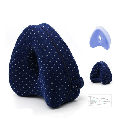 Blissé AlignForm™ Beinkissen aus Memory-Schaum – Herzförmige Kontur zur Entlastung von Hüfte, Rücken und Knie
